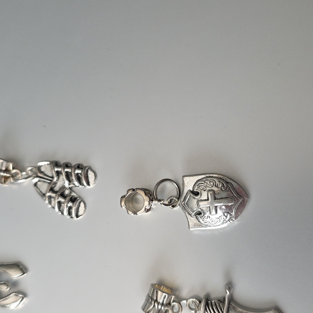 Armor Of GOD CHARMS ZINC ALLOY PANDORA COMPATABLE - Picture 5 of 15